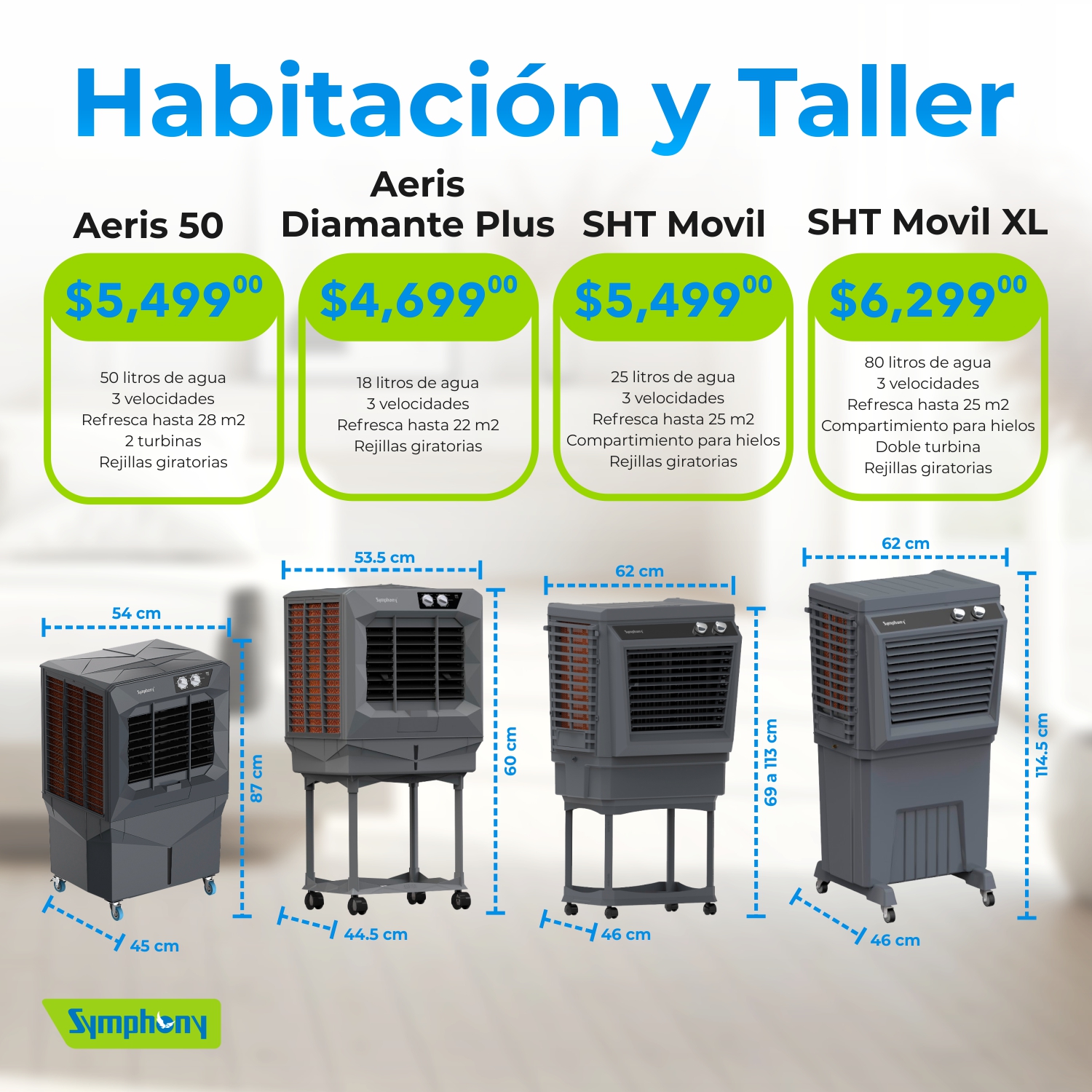 Aires para habitacion y taller en Ciudad Juarez